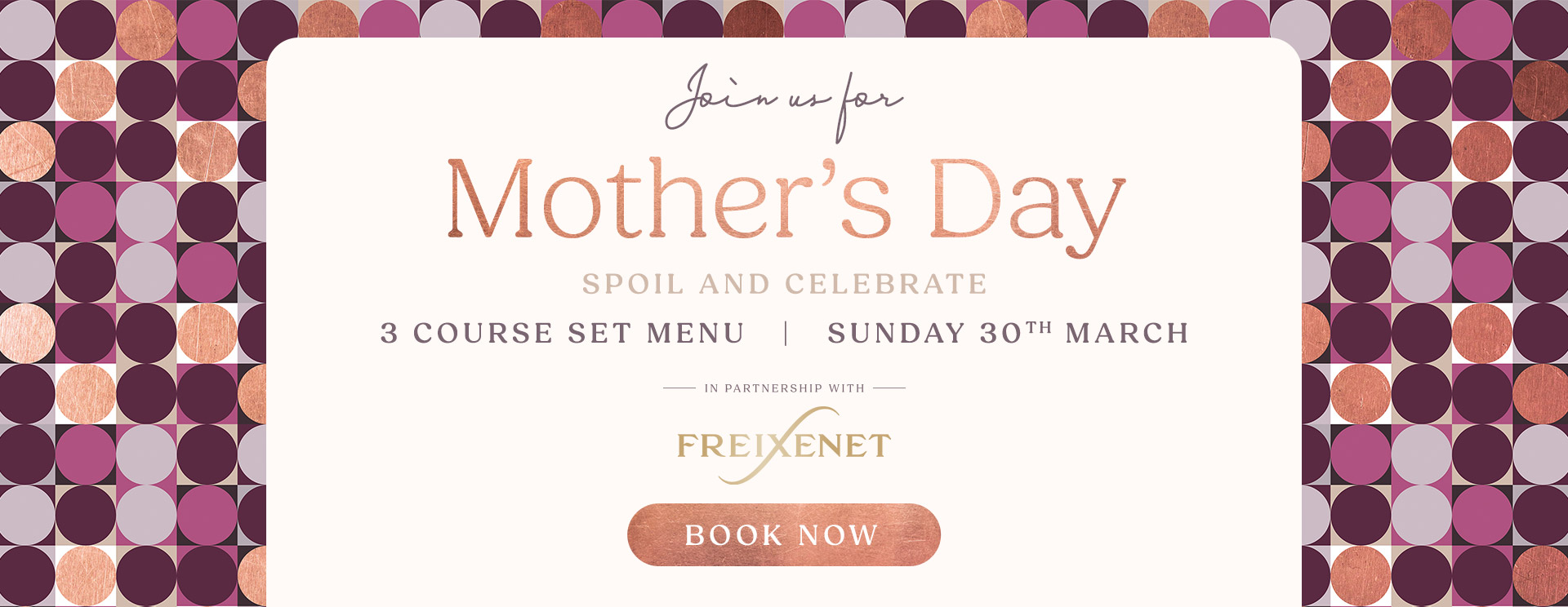 Mother’s Day menu/meal in Stourbridge